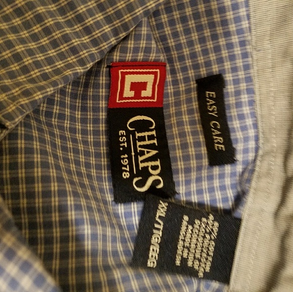 Chaps easy-care short sleeve shirt casual - Picture 2 of 2